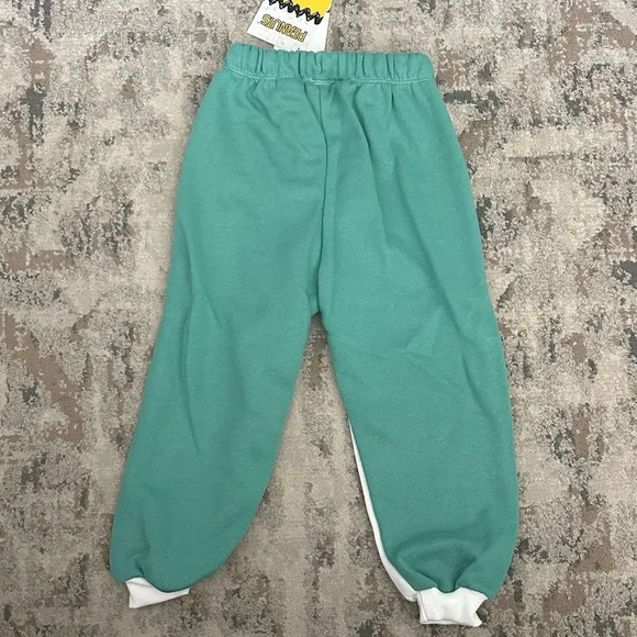 ZARA Kids | Ecru-Green | SNOOPY PEANUTS™ COLORBLOCK JOGGER PANTS - Picture 10 of 10